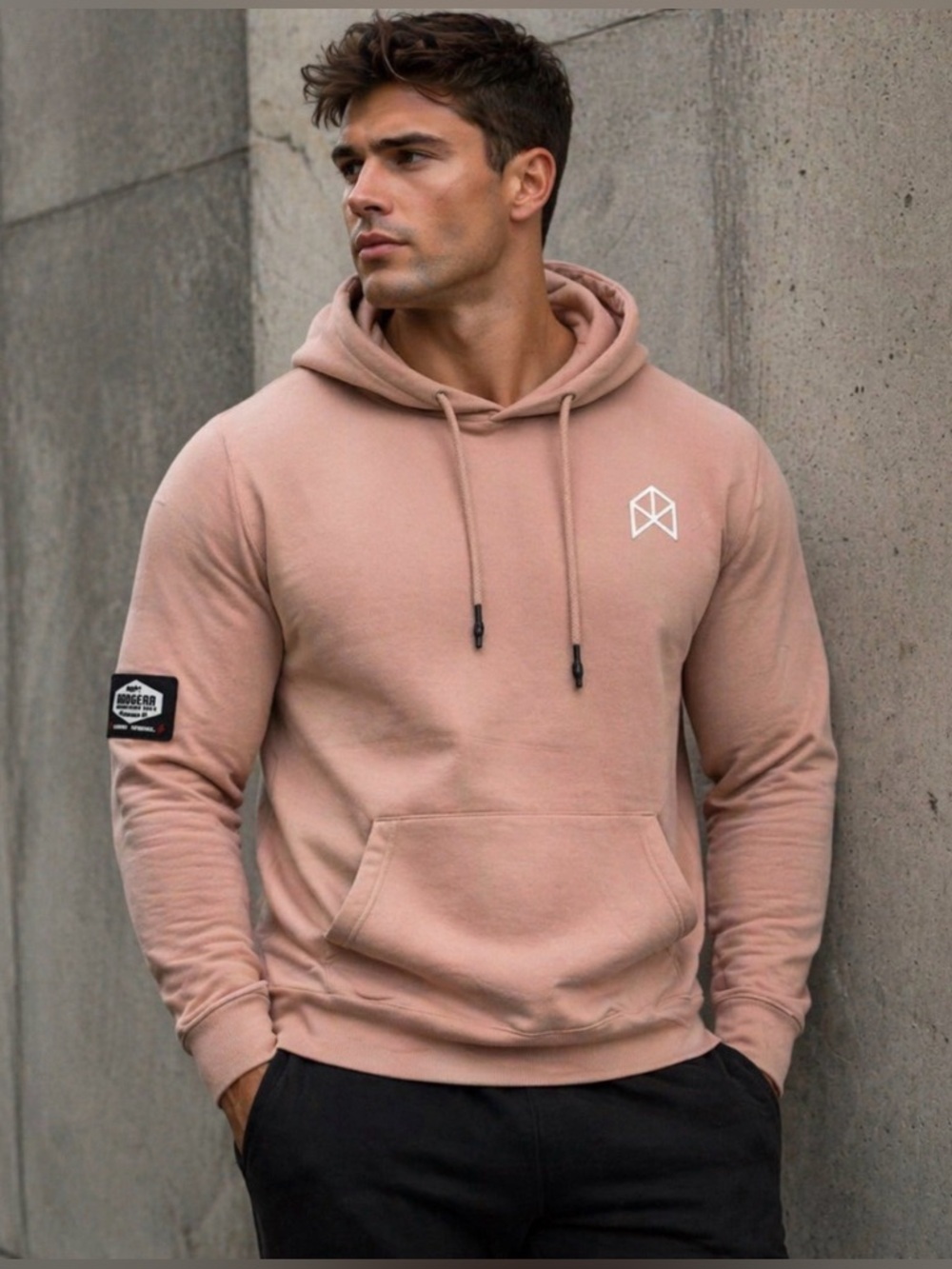Raw Gear Hoodie with LogoSize. XXL